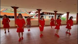 Gong Xi Fa Cai Linedance 💎Beginner💎Ira Barie (INA) - January 2022💎#linedanceindonesia #linedance