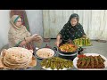 Bachon ki farmaish py banai chicken karela recipe  village life  irmas family vlog