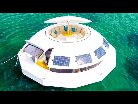 Video: Sociale Afstand In Stijl In Lilypad Floating Villa In Sydney