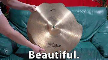 Broken cymbals are awesome.