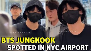 Jungkook Spotted At Nyc Airport Jungkook Arrival To South Korea From Nyc- At Incheon Airport 231111