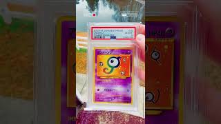 POP 16 in the🌎PSA 10 Unown TrainerMagazine Promo Japanese #pokemon #pokemoncards #tcg #fyp #shorts