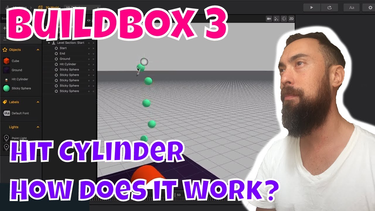 Buildbox 3 Tutorial: Smart Asset Hit Cylinder How Does it Work? - YouTube