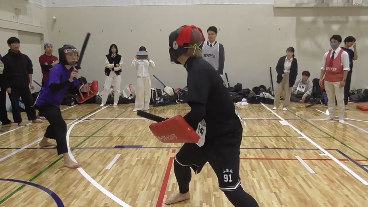 男子楯小太刀S ty031 田中悠翔 tc499 中津山颯大 - YouTube