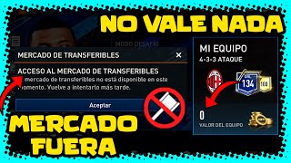 Adiós al Mercado de Fifa Mobile por los UTOTS y mi equipo no vale nada