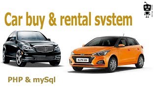 Car buy & rental website in PHP & mySql | Robot Balok