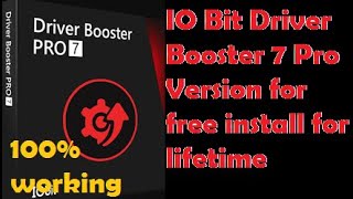 How to install IO Bit Driver Booster 7 Pro version for Lifetime! | 100% working | No cheat screenshot 1