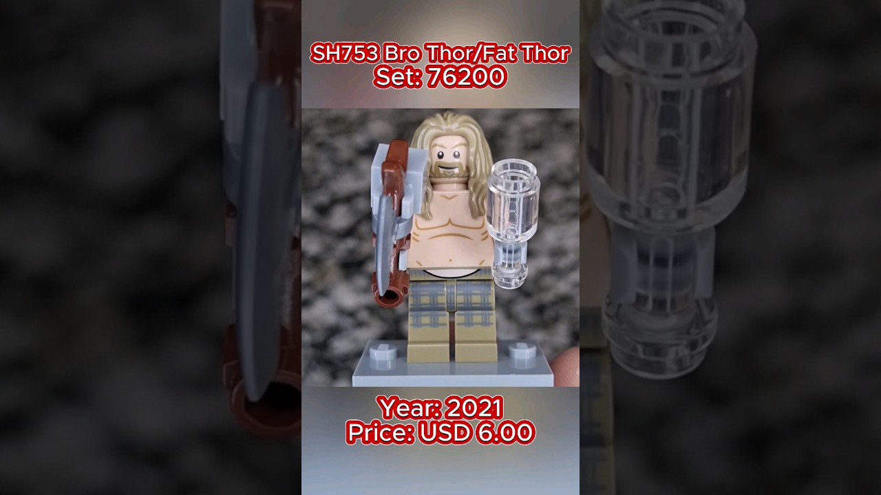 Lego Marvel 2021 Bro Thor/Fat Thor (SH753). 