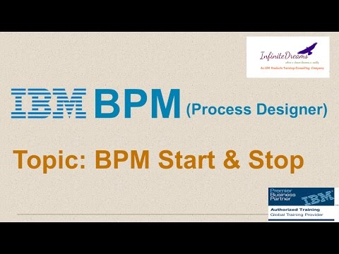 IBM BPM Tutorial: How to start and stop BPM Process Server @ Infinite Dreams Technologies