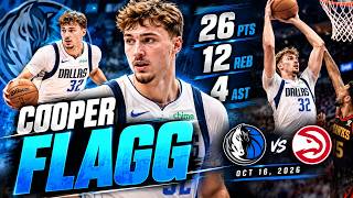 Cooper Flagg vs Hawks | 26 PTS, 12 REB, 4 AST | Oct 16, 2026 🔥