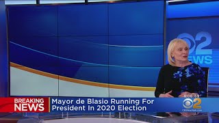 Report: De Blasio To Announce 2020 Presidential Run