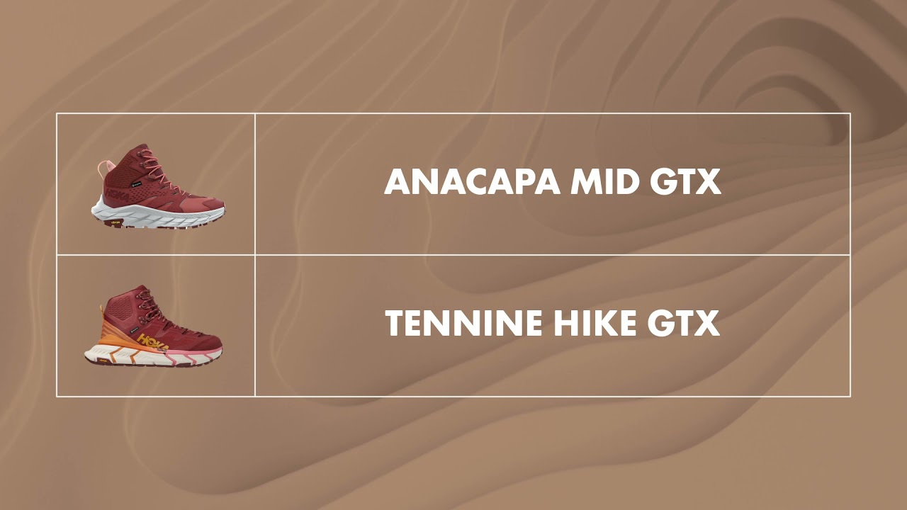  Hoka Anacapa Mid GTX - Botas de senderismo para mujer, Salsa  picante/cereza caoba : Ropa, Zapatos y Joyería