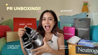 Hugeee Pr Unboxing Haul💌📦 (huda Beauty, Ray Ban Meta, Crocs, Onitsuka Tiger & More)