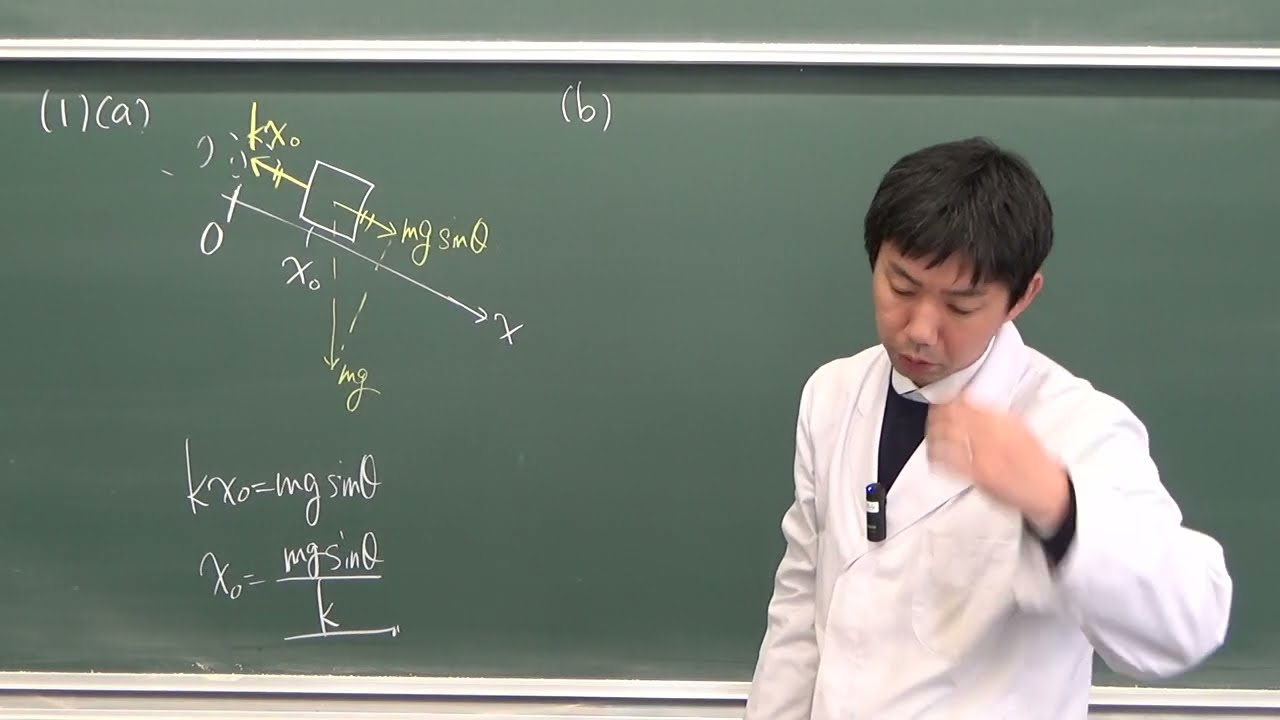 物理】東北大2022解説・第1問（力学） - YouTube