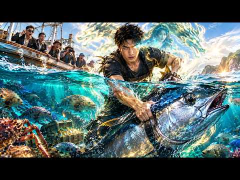 Broke Fisher Saves Dragon Maiden! 🐉🌊 God-Eye Spots $10M Bluefin Tuna & Shocks Greedy Villagers! 🐟💎🔥