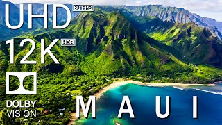 Maui - 12K живописный релаксационный фильм с вдохновляющей кинематографической музыкой
