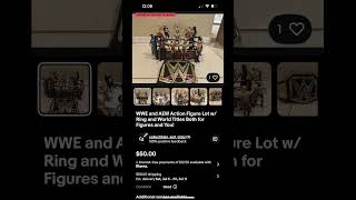 Im Selling A Massive Lot On Ebay With Figures, Titles, And Ring Buy It Now