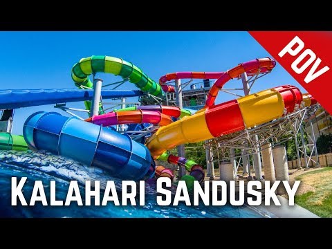 Video: Zip Coaster - Reseña del Kalahari Sandusky Ride