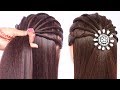 New hairstyle for girls | cute hair style for open hair