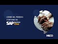 Cierre del periodo Contable en SAP Business One