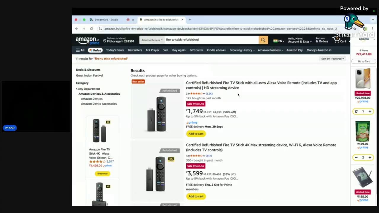 Amazon Great Indian Festival Sale 2025 🔴 Live Deals, Offers & Discounts | Best Amazon Sale Shopping