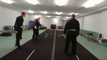 Bujinkan Ninjutsu, 4th Kyu, part 10 - mute zenpo sokuho kaiten