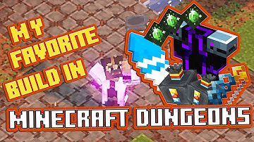 LIGHTNING SATCHEL BUILD - MINECRAFT DUNGEONS