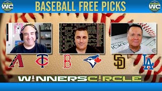 MLB Predictions & Free Picks: Blue Jays vs. Red Sox, Diamondbacks vs. Twins & Dodgers vs. Padres