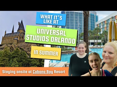 24 HOURS without leaving UNIVERSAL STUDIOS ORLANDO | Cabana Bay, Volcano Bay, Islands of Adventure Video Thumbnail