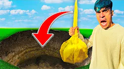 TIRÉ con CUIDADO una BOMBETA GIGANTE!?