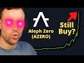 Aleph zero  many things to like  but  azero token analysis