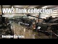 Bastogne Barracks Tanks - WW2 Vehicle Exhibition hall walkaround - huge collection