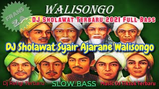 DJ Sholawat Terbaru 2021 Full Bass | Sholawat Ajarane Walisongo | Dj Tiktok Terbaru 2021 Slow Bass
