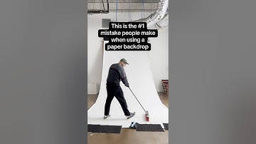 The secret to photographing on a paper backdrop