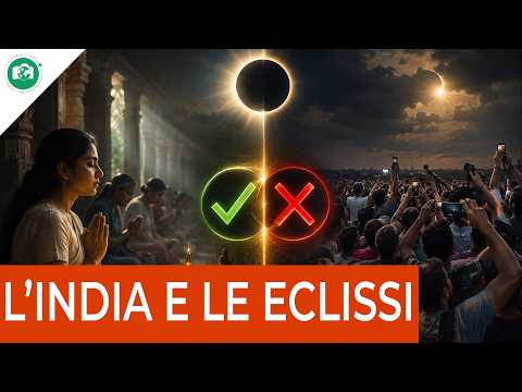 PERCHÈ L'INDIA SI FERMA DURANTE LE ECLISSI - COSA DICE L'INDUISMO?