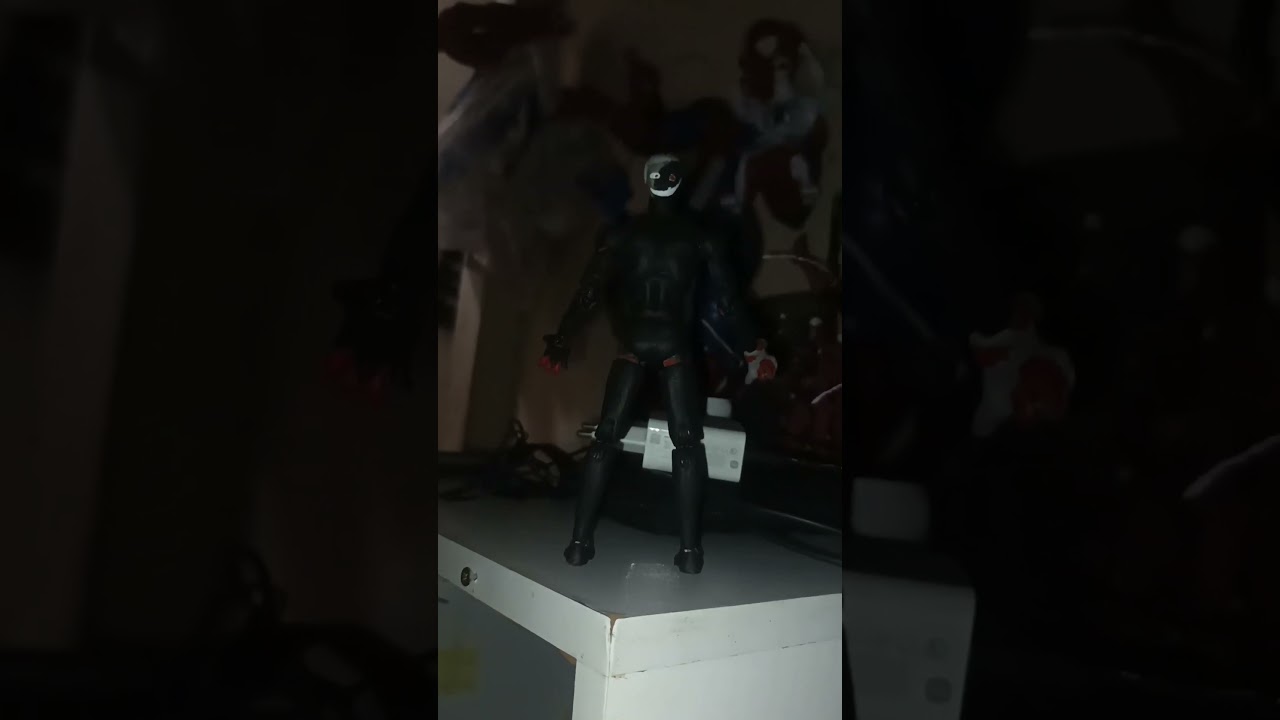 customização action figure terror homem corrompido 