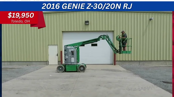 *FOR SALE* 2016 GENIE Z-30/20N RJ  #genie #boomlift