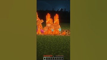 Minecraft Zombie Trap☠️ #minecraft #shorts