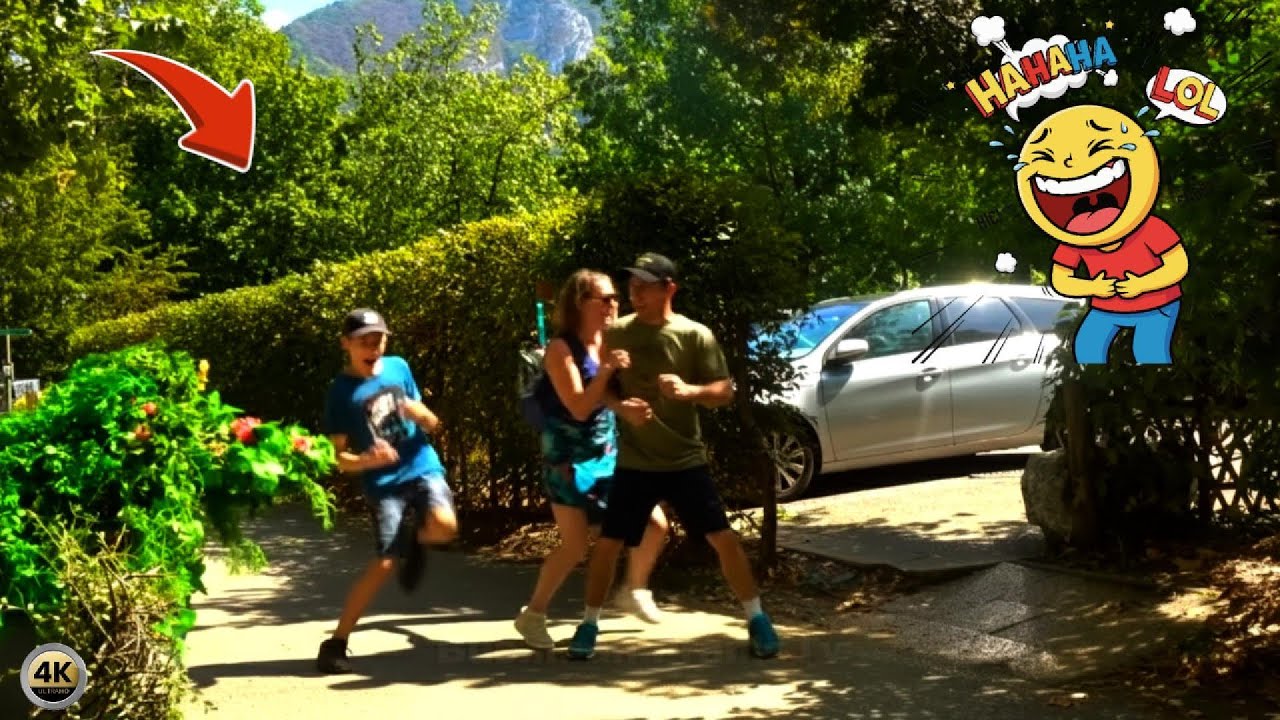 Funny Bushman Prank | Tree Bush Man Scaring People Compilation