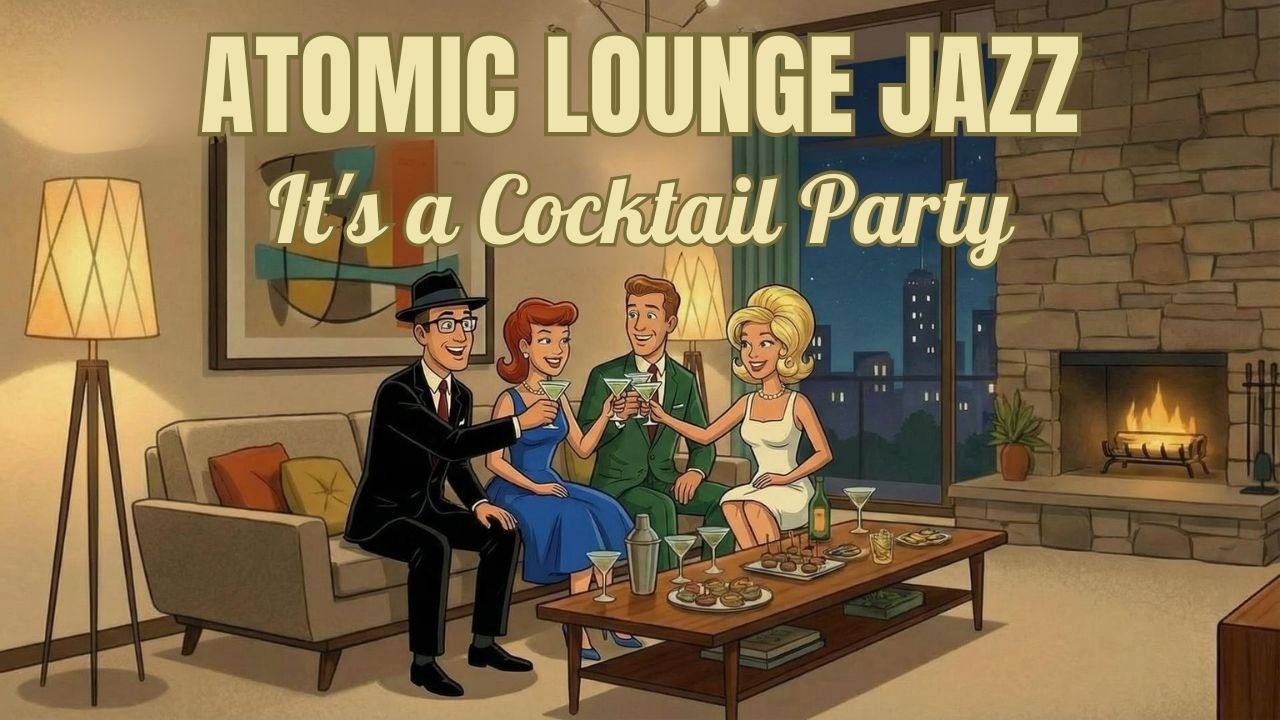 60s Atomic Cocktail Jazz | Sophisticated Lounge Music for Evening Gatherings
