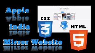 Apple India Mirrored Website || Learning Project || Web Development.....