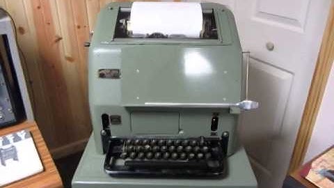 Model 15 Teletype