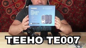TEEHO TE007 Smart & Fingerprint 5-in-1 Keyless Door Lock | FULL REVIEW