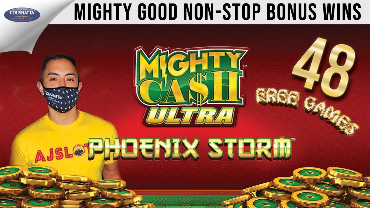 EPIC BONUS! 8 RETRIGGERS! 48 FREE SPINS! Mighty Cash Ultra Slot Machine @ Coushatta Casino Resort
