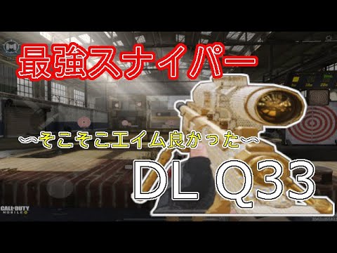 《CoDモバイル》最強SR DL Q33 ~そこそこエイムよかった~ 試合は負けた
