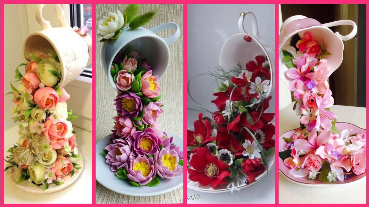 Floating Tea Cup Decoration Ideas // New Floating Tea Cup Images YouTube