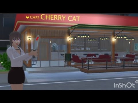 Hunted Cafe | new flim | Sakura school simulator