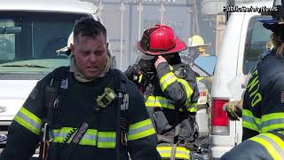 Behind the scenes of a 3 Alarm Commercial Fire that rips through an Old North Sacramento Business