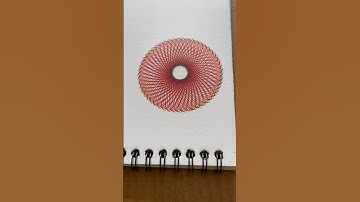 The Spirograph #satisfying #spirograph #art #spiroart #spirography #fun #viral #trending #shorts