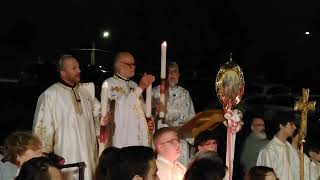 Proclaiming the Resurrection Easter St Anna Church 2004